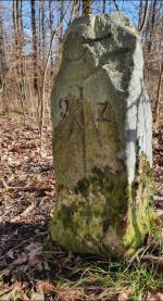 Grenzstein im Wald © komoot