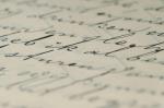 kalligrafiertes Papier © Pixabay, CC0