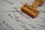 Stempel mit Aufschrift Erledigt © Pixabay