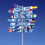 verschiedene Sprachen an einem Schild © Strezhnev Pavel - Fotolia
