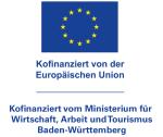 Hinweis zu Kofinanzierung mit EU-Flagge ©Ministerium für Soziales, Gesundheit und Integration Baden-Württemberg