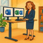 Frau im Büro © KI generiert Frau im Büro © KI generiert