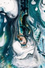 (c) Pixabay Acrylmalerei in grün, türkis, weiß (c) Pixabay Acrylmalerei in grün, türkis, weiß