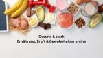 verschiedene proteinreiche Lebensmittel auf weißem Hintergrund © canva.com